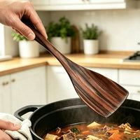 Set de utensilios de cocina de teca natural